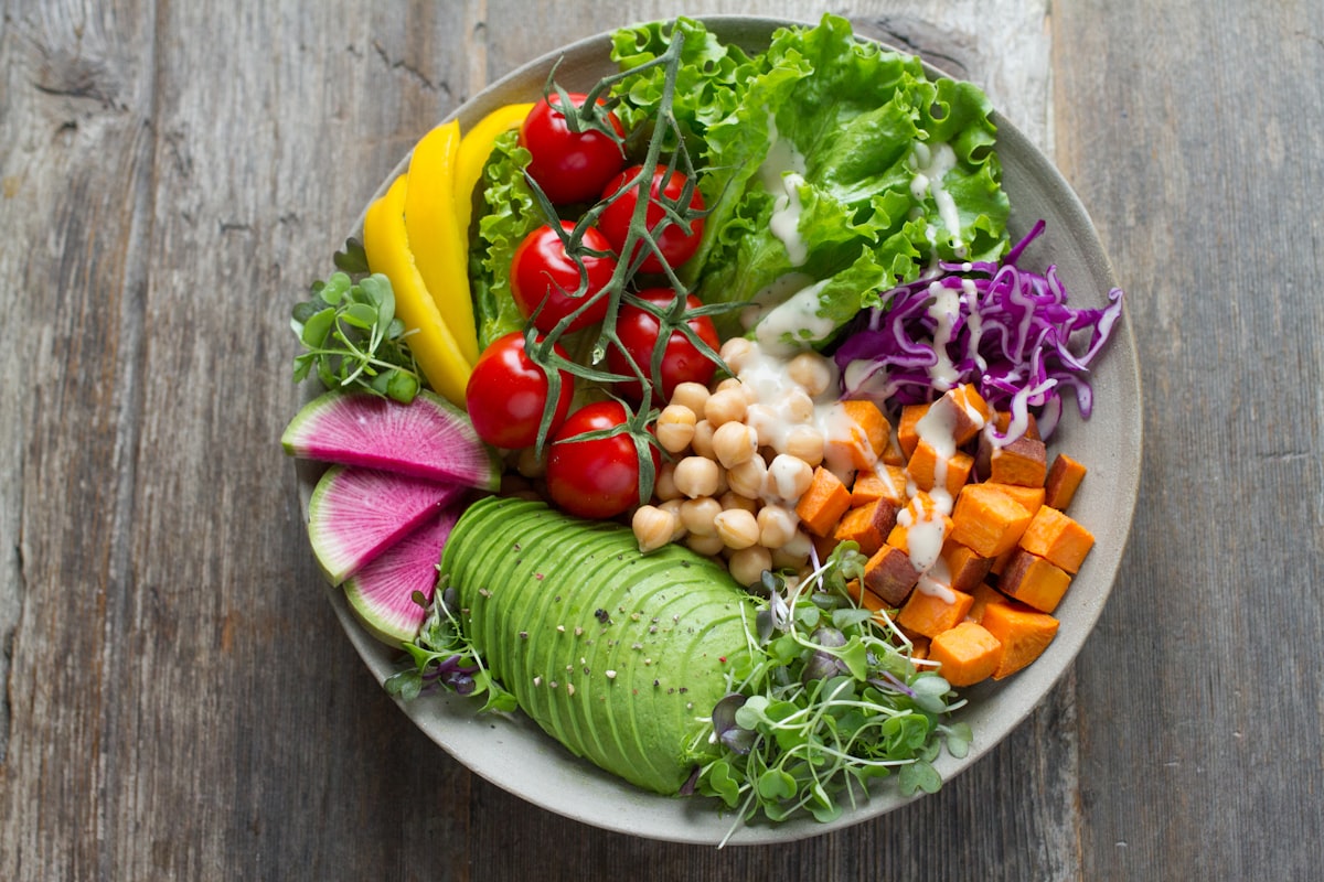 Mediterranean grain bowl