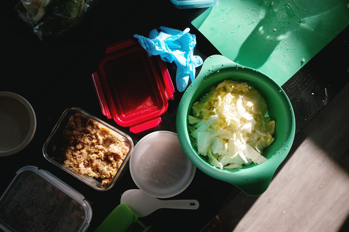 Pantry staples and seasonings